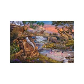 Puzzle Animale Salbatice La Rau, 3000 Piese Ravensburger - 1